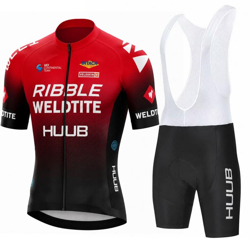 HUUB Team Cycling Jersey Short Sleeve Quick Dry Breathable Bike Shirt Road Mountain Biking Use