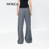 MO&Co. C+ Serie Mittelhohe Taille Gerades Bein Hose