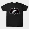 Asian Size Cotton Unisex Tshirt Print T-shirt Bat!!! T-shirt No-Cut Print Regular Fit