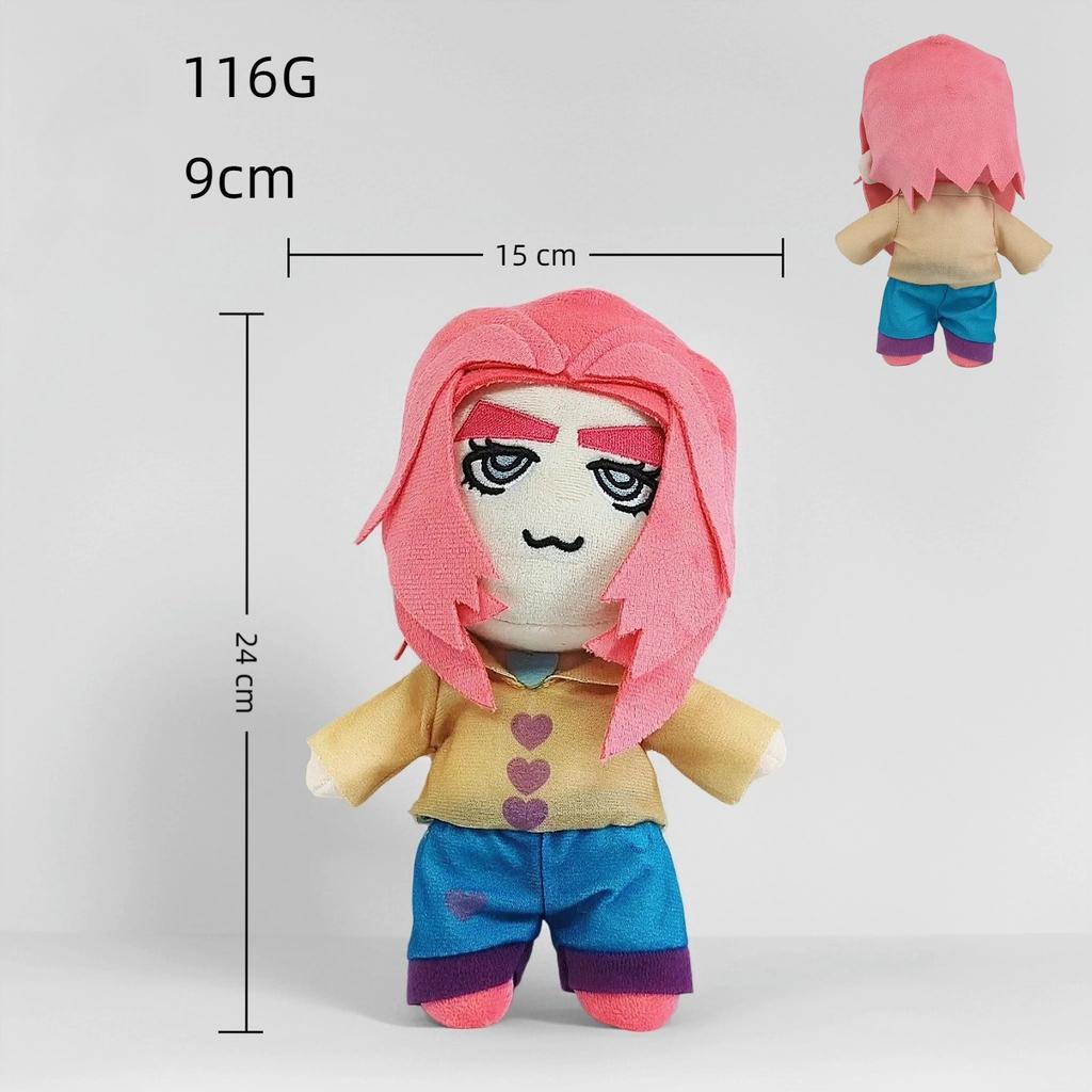 Demon Hunters Plush Doll Cute Cartoon Rumi Zoey Mira Anime Stuffed Pillow Toy Gift