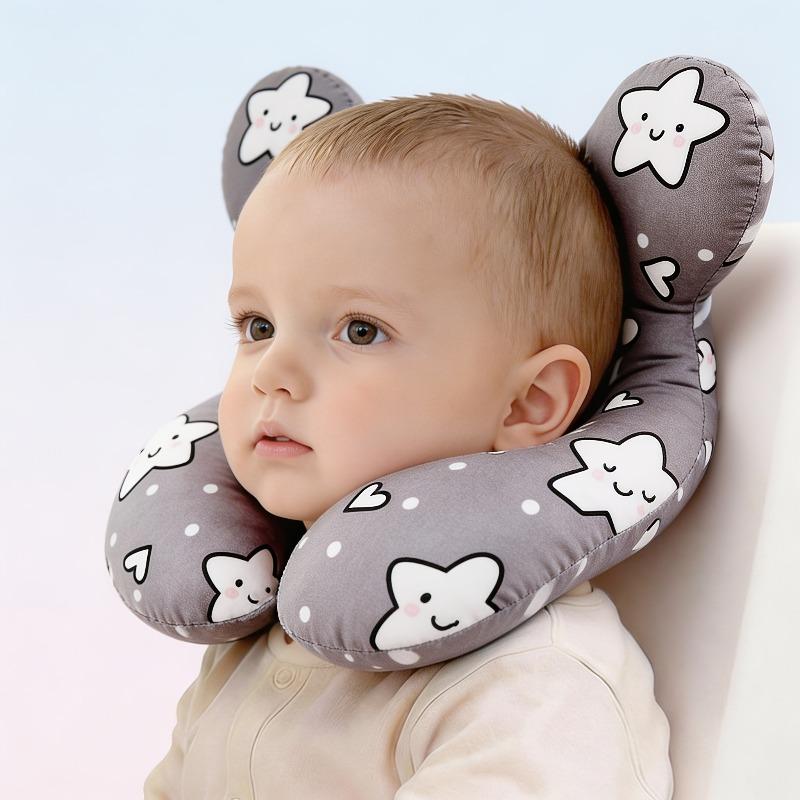 Soft Baby Neck Support Pillow Portable Head Rest Cushion for Infant Car Seat Stroller Practical Travel Accessory Baby Holiday Present