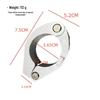Horizontal Right Angle Drum Rack Clamp with Memory Lock