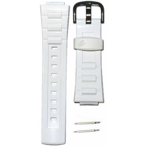 

Genuine Casio Watch Strap (Band) with Spring Bars for CASIO BGR-3000J, BGA-116, BGA-1100GR, BGA-110, and BG-3000A