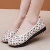 Shoes Women's Summer New Old Beijing Single Shoes Flat Heel Soft Sole Casual Lazy Shoes Breathable Shallow Mouth Mother Shoes
