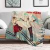 Chamonix, Mont Blanc - Vintage Throw Blanket Blankets For Baby Bed Beach Multi-Purpose Blankets
