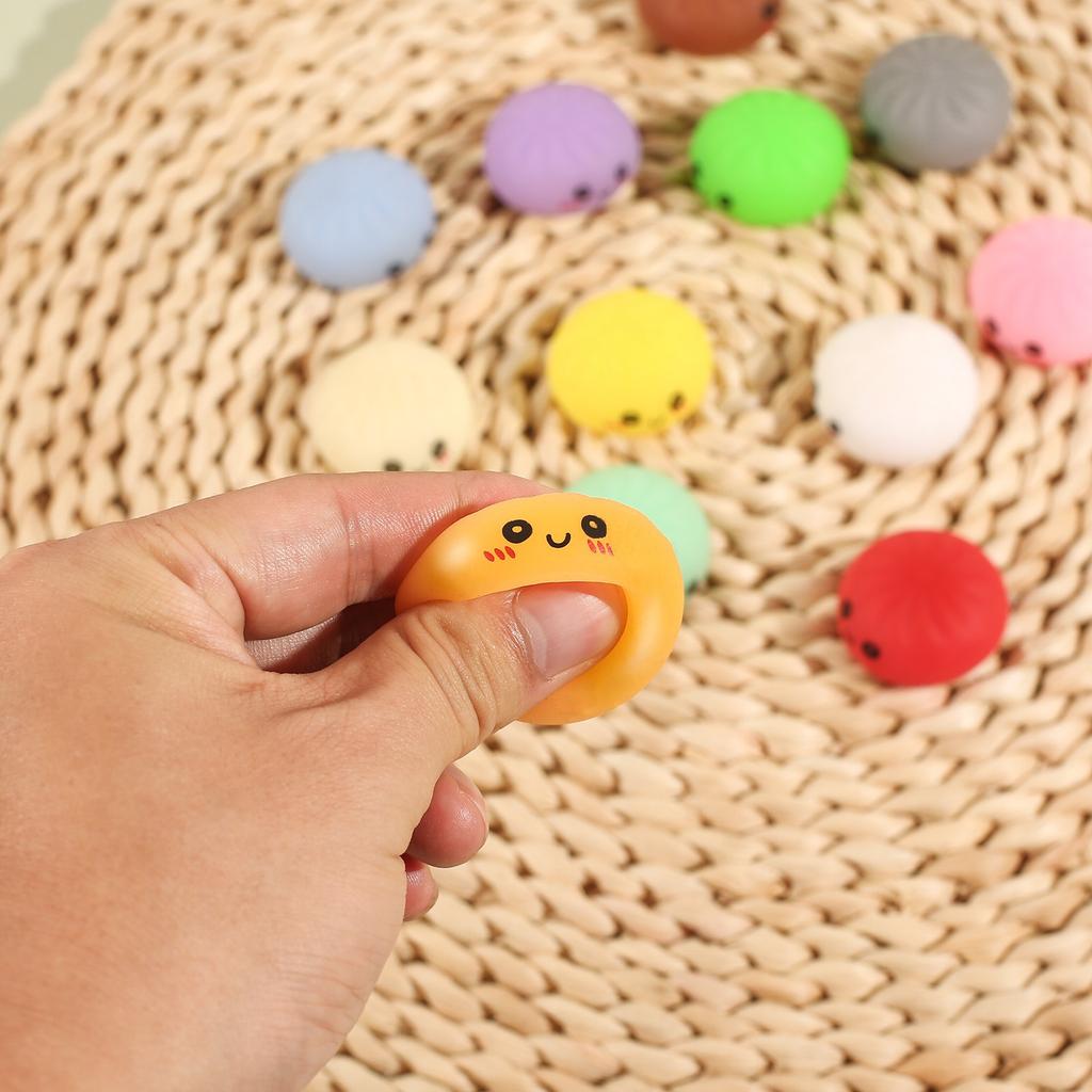 Fidget Squishy Toys Mystery Dumpling Countdown Calendar Blind Box Stress Relief Toys for Kids Adults