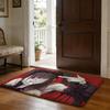 NNahida GGenshin IImpact Anime Game Floor Mat Soft Flannel Absorbent Mat Non-Slip Rug Home Bedroom Bathroom