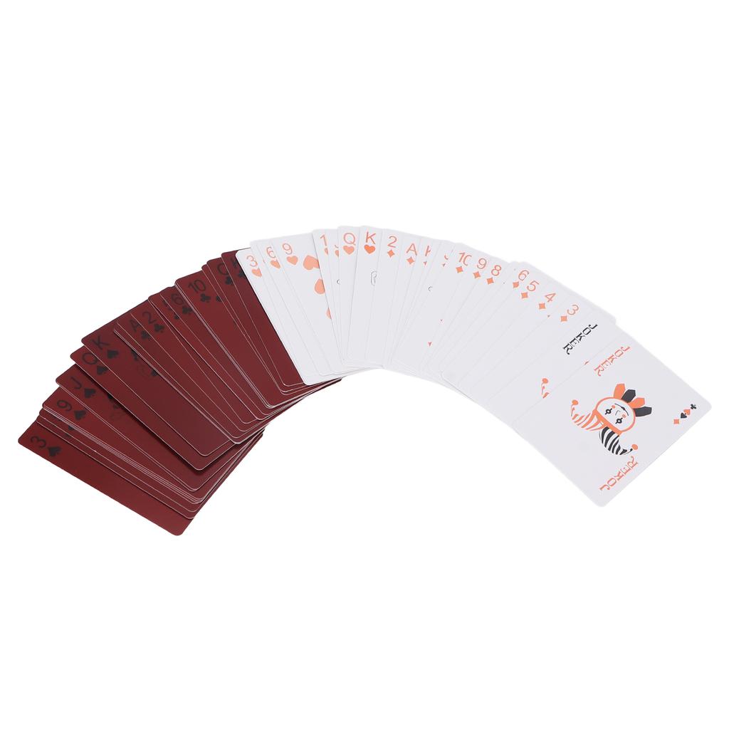 54pcs Colorblind Correction Poker Card Interesting Red Green Color Paper Material Playing Cards for Amblyopia Training