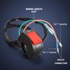 1 Piece Motorcycle Handlebar Switch Handlebar Toggle Switch With On Off Push Button For U5 U7 U2 Motorcycles Scooter Electrombile Motorbike-7/8Inch