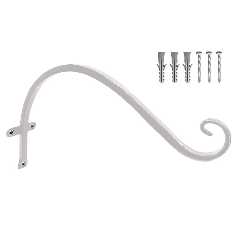 Wall-Mounted Heavy-Duty Hook Accessory — The Outdoor Hanging Solution. Crafted From High-quality,  Robust Metal,  This Hook Is -proof,  Weather-resist