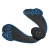 Hip Shaping Trainer Remote Control Electrical Stimulation Hip Massager Trainer Black Blue
