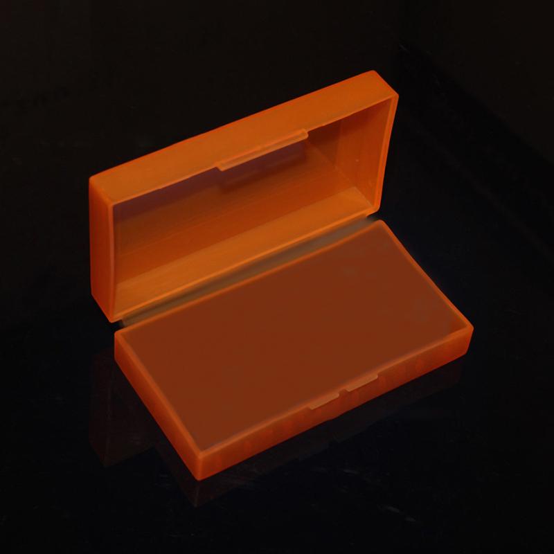 

Пластиковый бокс для хранения батарей PP Коробка для защиты батарей Бокс-кронштейн для батарей Бокс для хранения батарей 18650 оранжевый