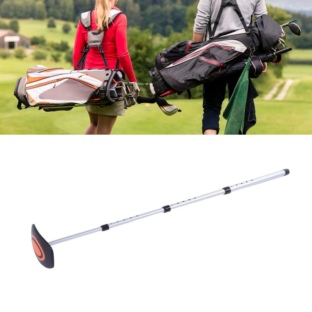 Travel Bag Support Rod 4 Sections Extendable Aluminium Alloy Oval Top   Travel Bag Support Rod
