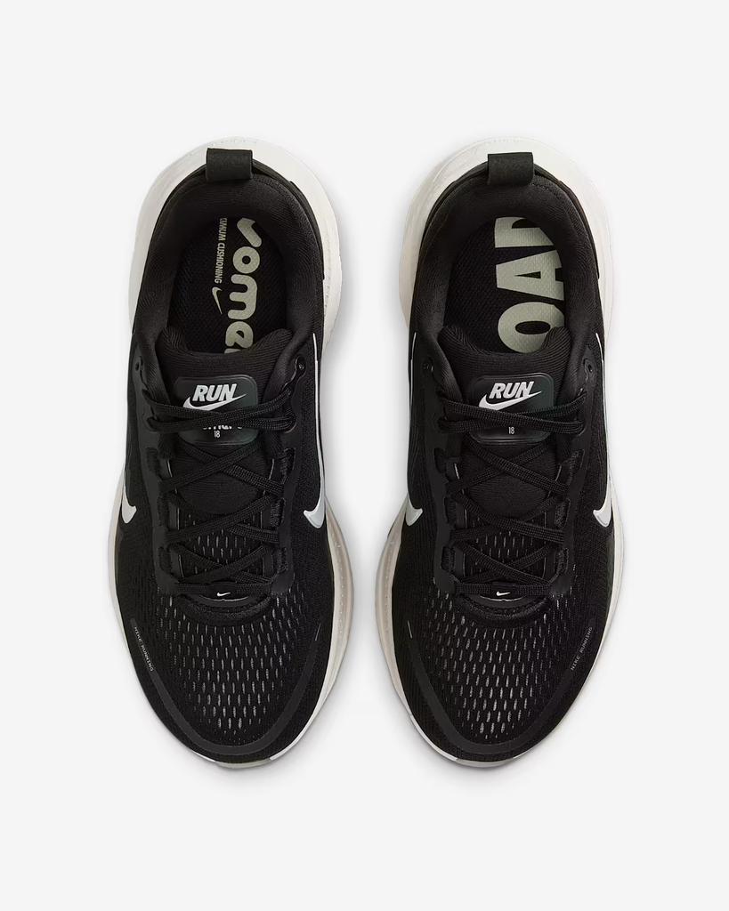IF0515-002 Nike Vomero 18 Black Coconut Milk Light Iron Ore (Women's)