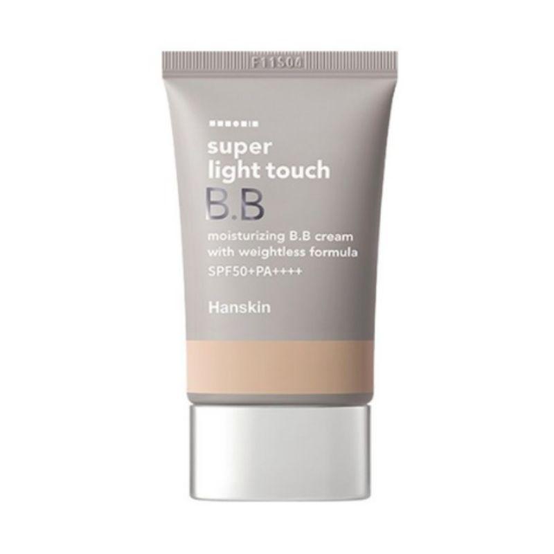 

HANSKIN Super Light Touch BB Cream SPF50+ PA++++ – Ultra Lightweight High Protection Natural Coverage Base 30ml
