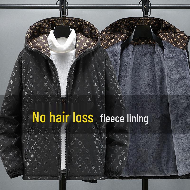 Europejska Modna Męska Kurtka Jacquard w Kratę ze Stójką - Koreański Styl Wiosenno-Jesienny Casualowy Top