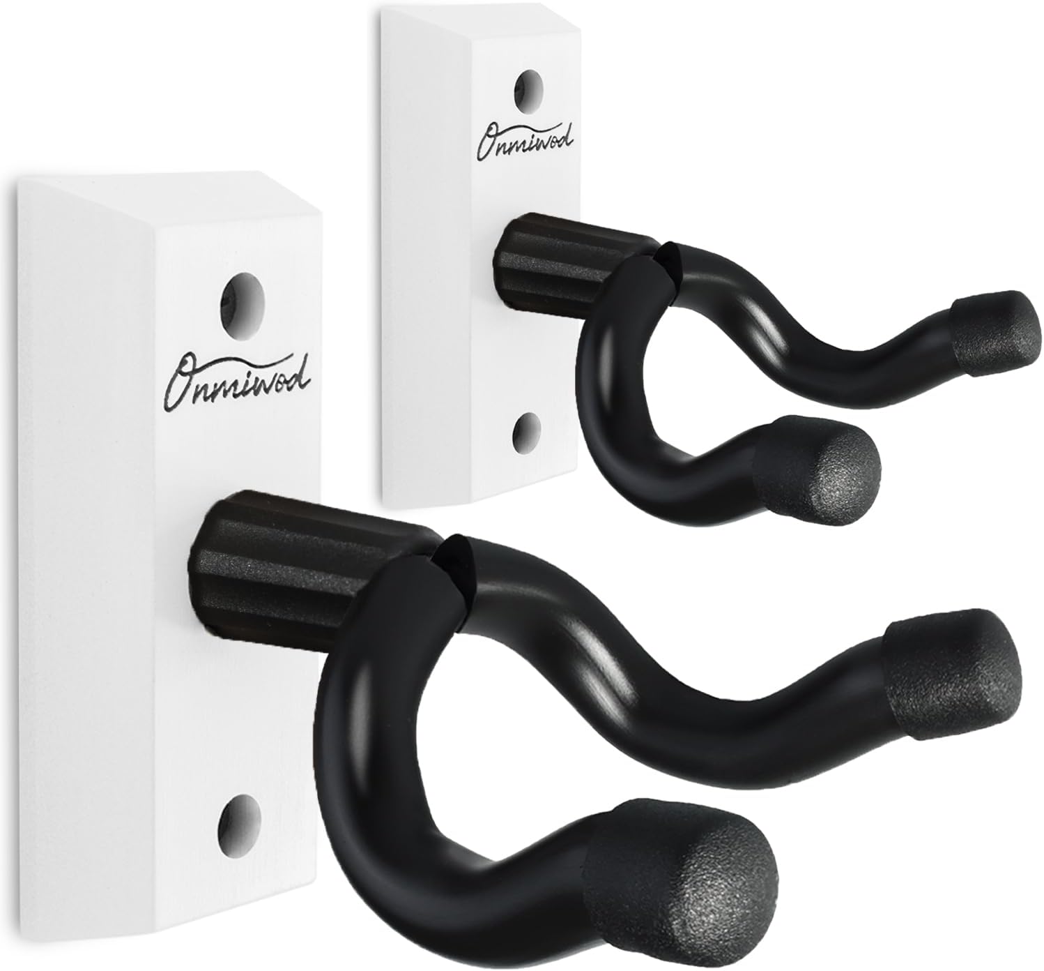 

Настенное крепление для гитары, 2 шт., Вешалка для гитары из дерева черного ореха, U-образное настенное крепление для гитары, Крюк-подставка для гитары, Настенное крепление для акустической гитары