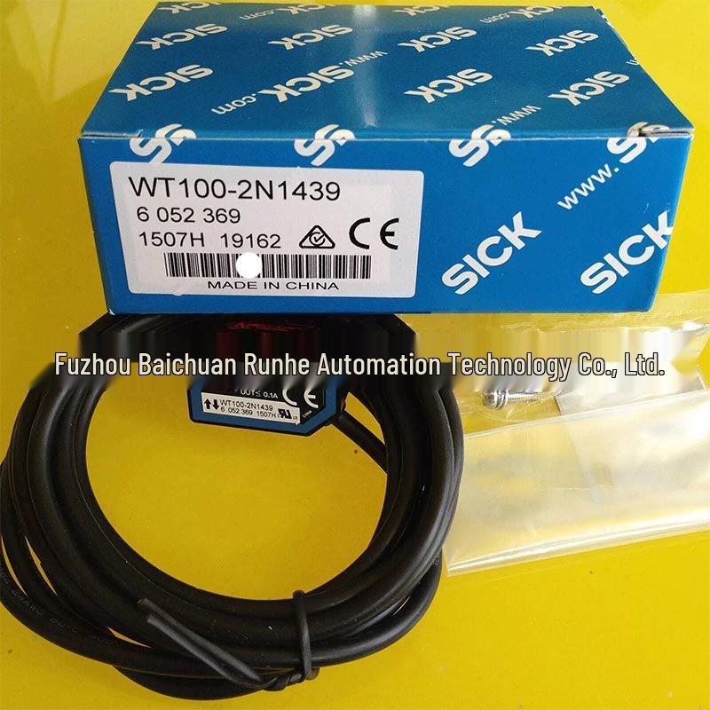 WT100-2N1439 Sick Diffuse Photoelectric Sensor - Brand New, Original (#6052369) WT100-2N1439