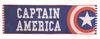 Marushin Sportovní ručník Marvel Captain America 34 x 110 cm Modrý a červený hvězda 2505012200