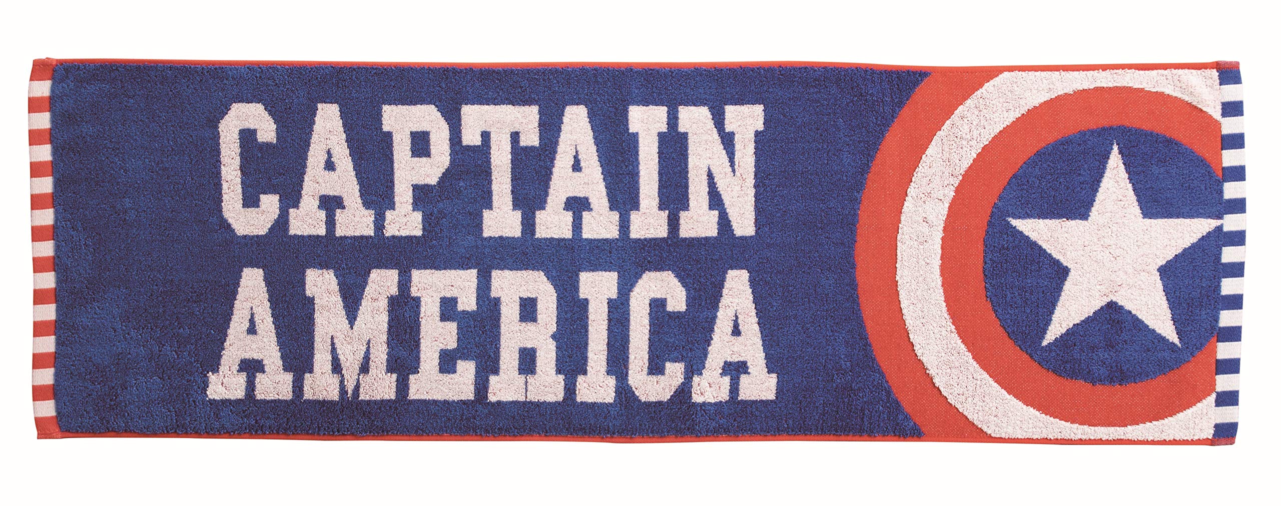 

Спортивное полотенце Marushin Marvel Капитан Америка 34 x 110 см Синий и Красный Звезда 2505012200