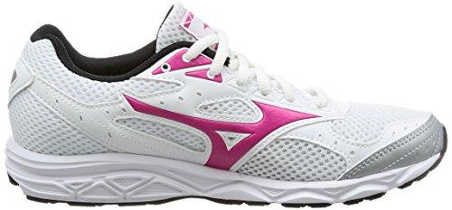 Mizuno Maximizer 20 Women's Running Shoes, White and Pink, Size 23.0 Cm, 3E