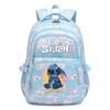 Teen Girl Student Schoolbag with Stitch Pattern Printed Backpack, Children's Large-capacity Schoolbag, Cute Cartoon