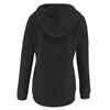 Women's Pullover Hoodies Tops Letter Printing Casual Button Down Long Sleeve Pocket Sweatshirts
