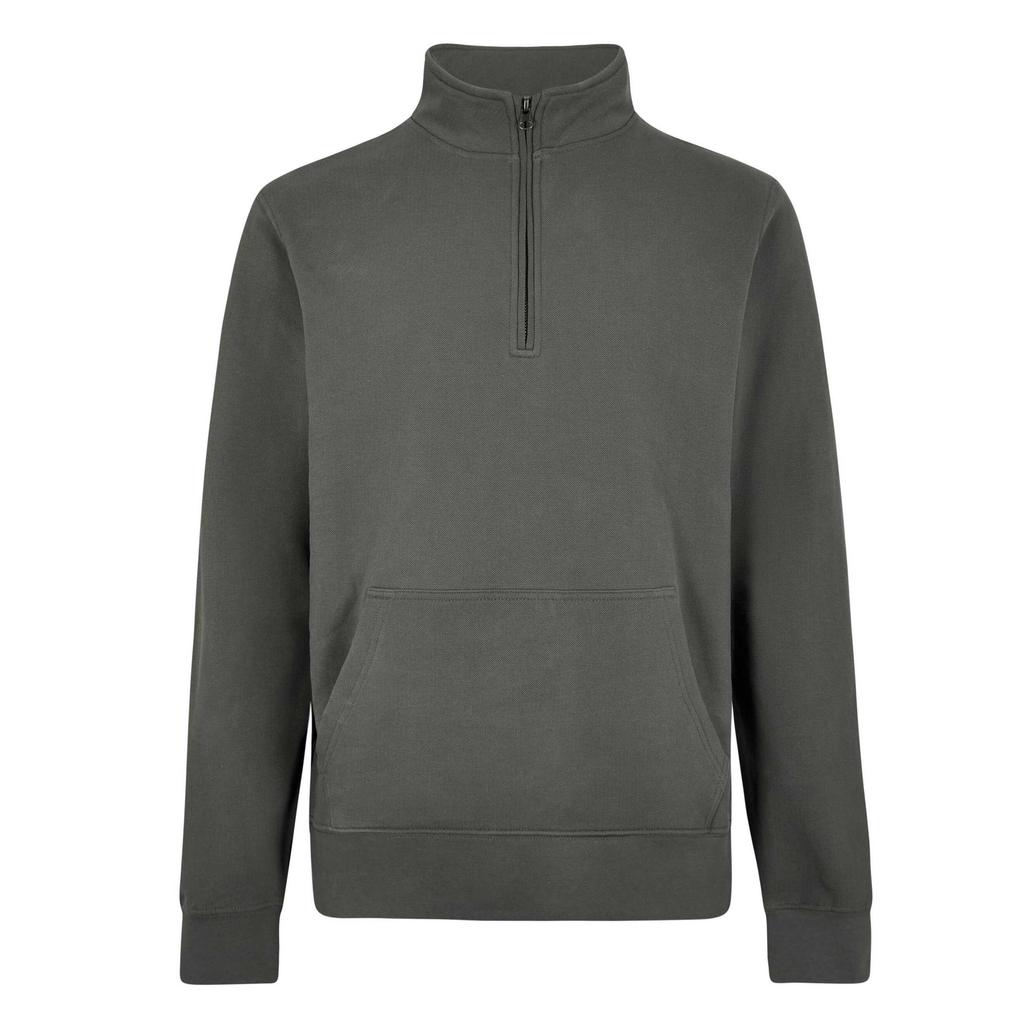Kustom Kit Mens Pique Quarter Zip Sweatshirt