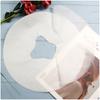 Beauty Salon Face Pad Bed Table Face Hole Cover Spa Massage Disposable Breathing Sheet White