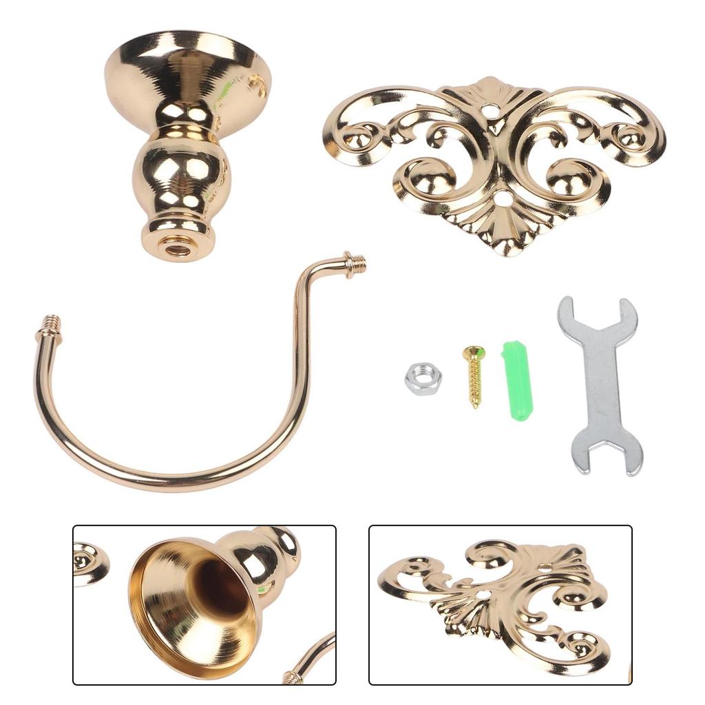 Decorative Wall Art Vintage Iron Candle Holder Functional Vintage Style