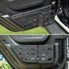 Metal Rear Door Storage Pockets Compatible With 2018-2025 Jeep Wrangler JL JLU JT Side Organizer Storage Box Replace Sagging Nets