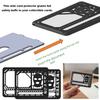 Sturdy ID Card Protection Case Anti-folding Card Protective Sleeve ID Card Holder  Card Player