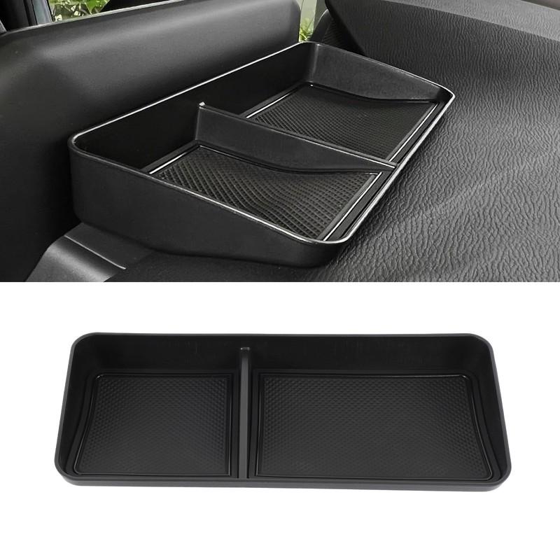 For Mitsubishi Outlander 2022 2023 2024 2025 Behind Screen Dashboard Storage Box Center Console Hidden Organizer Tray Car