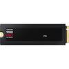 SAMSUNG - 9100 PRO avec dissipateur- SSD Interne - 1 To - NVMe M.2 PCIe 5.0x4 - Vitesse lecture jusqu'à 14 800 Mo/s