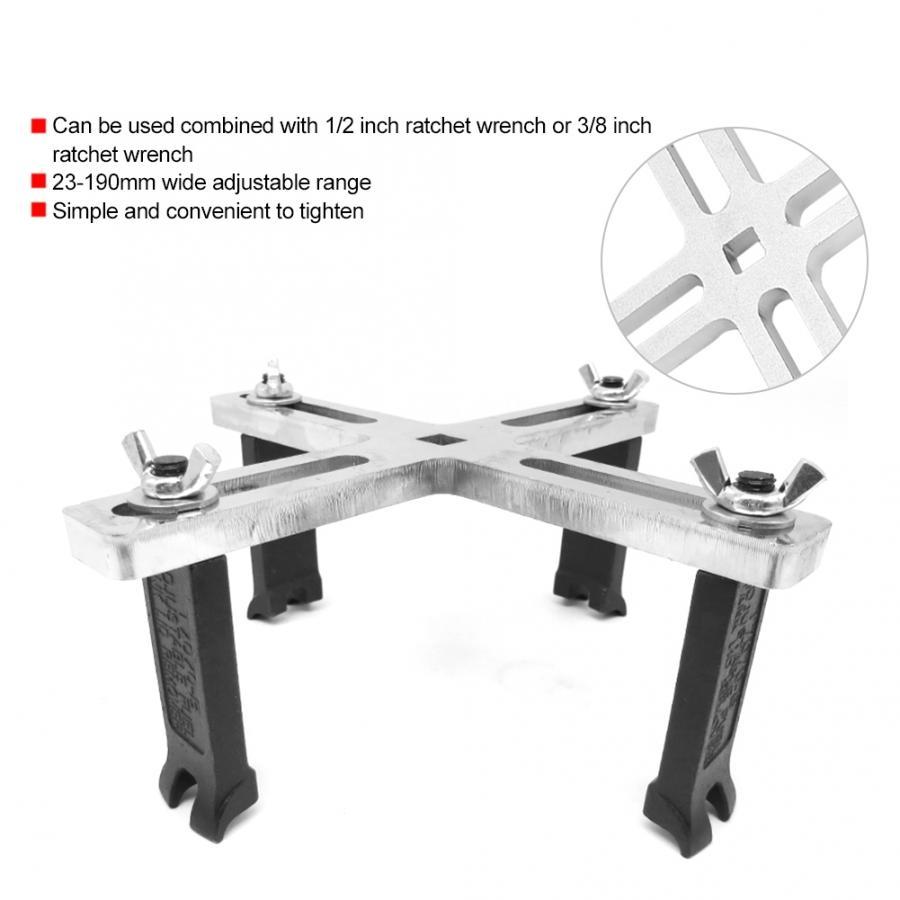 Universal Car Fuel Pump Lid Tank Cover Multi-function Remover Spanner Wrench Hand Tool