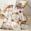 Mother's Love And Sunshine Blanket Suitable for Sofas,travel, Living Rooms Also a Good Gift for Friends and Family Suitable for All Seasons.