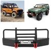 RC Car Bumper for Axial for SCX10 1/10  Resistance Durability RC Car Front Bumper with Trailer