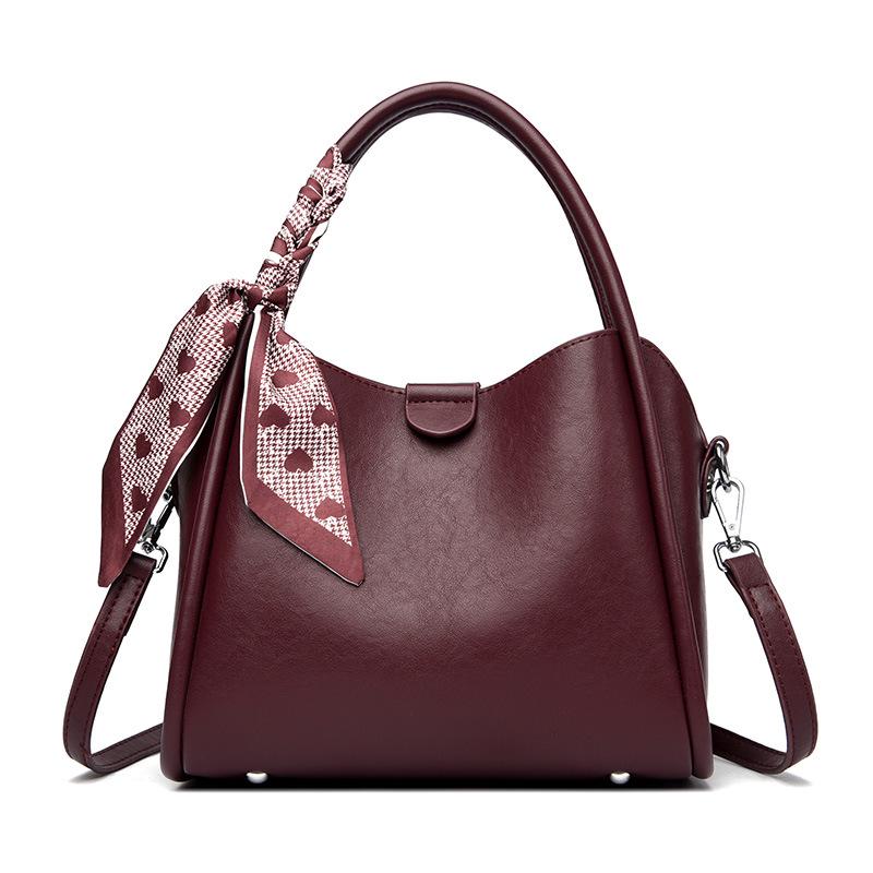 2024 Women's High-End Portable Bucket Messenger Bag