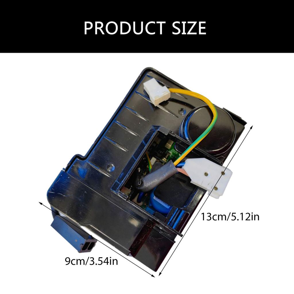 Variable Frequency Fridge Compressor Control Board with Intelligent Overload Protection ABS Texture for Refrigerator
