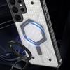 Honeycomb Pattern Magnetic Phone Case For Samsung S26 Ultra S25 FE S24 S23 Plus S22 A35 A55 A16 A26 A36 A56 A17 A57 5G Shockproof Bumper Cover
