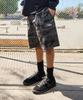 Peullukeu Camo Easy Elastic Shorts Grey Fsp359