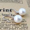 Dangle Earring Elegant Exquisite Ornament Simple Faux Pearl Eardrop for Daily Life