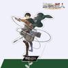 Attack on Titan Eren & Sasha Acrylic Standee, 16cm Large Anime Figure, Double-Sided Film Desktop Decoration, Shingeki no Kyojin Collectible Gift