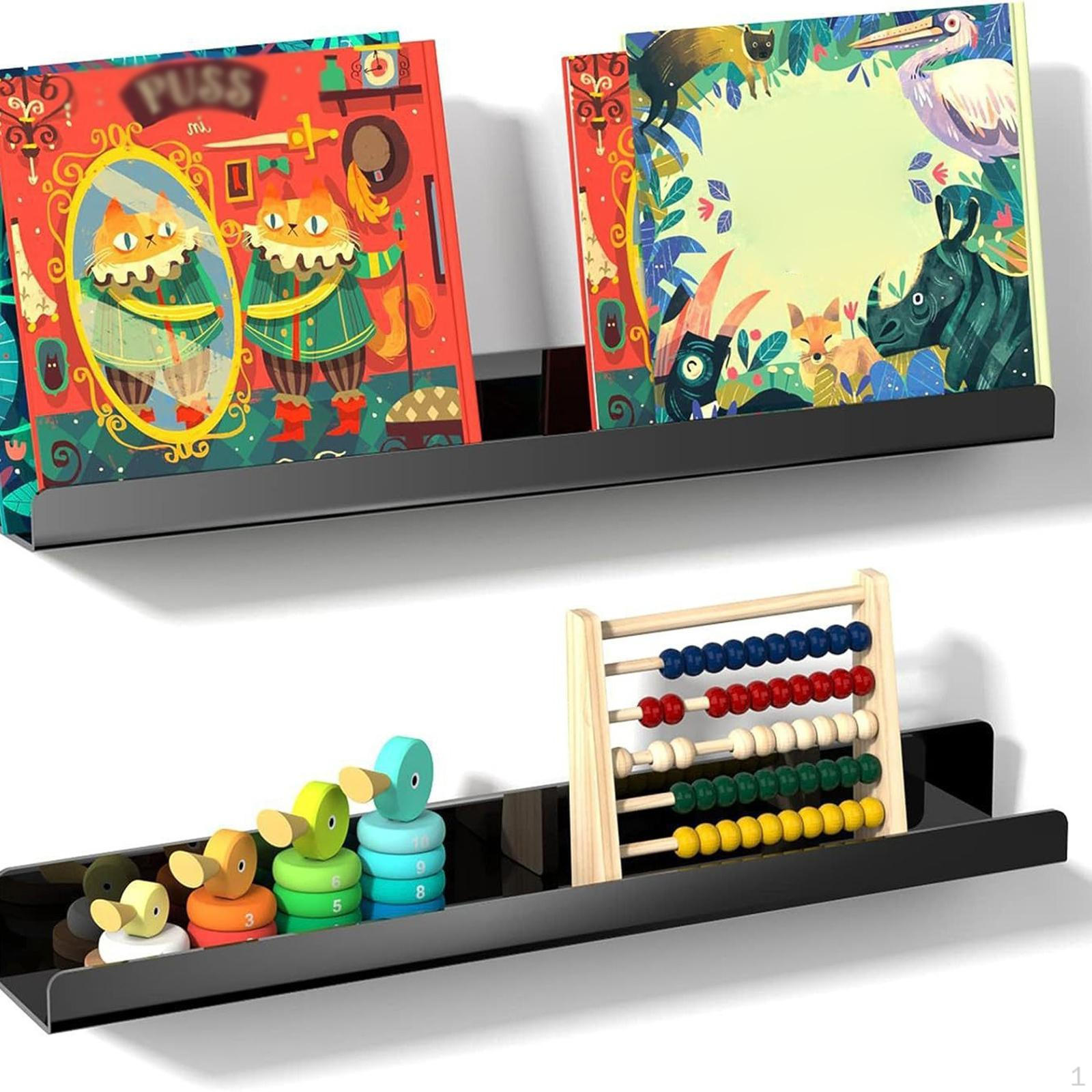 

2 акриловые настенные полки, органайзер для специй, полка на выступе для офиса и дома