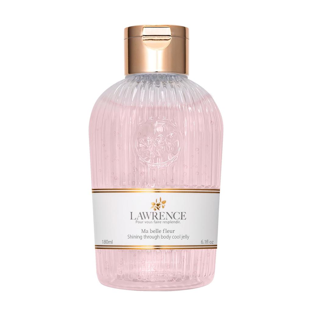 Lawrence Shining Through Body Cool Jelly Mabel Fleur Gel Cooling Floral Cattleya [Body Cream] 180mL, Scent,
