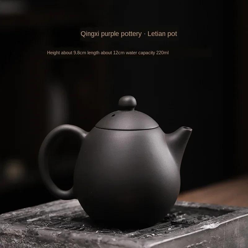 

Цинси Фиолетовая Керамика Чайник Лотте Ручной Работы Железный Каркас Устройство для Приготовления Чая Чайник Лонг Дан Одинарный Чайник Керамический Чайник Ситил