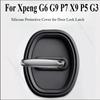4PCS Car Door Lock Cover Auto Emblem Protection Case for Xpeng Xiaopeng G6 G9 P7 X9 P5 G3 2024 2025 Car Accessories Car Styling