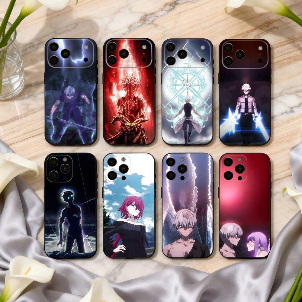 Manga R-Ragna C-Crimson-N Phone Case For iPhone 17pro, 16,15,14,13,12,11 X XR Plus,Others Soft Black Cover