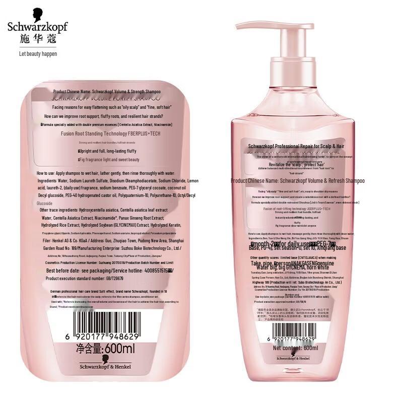 Schwarzkopf Volumizing & Strengthening Hair Care Set