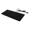 Compact USB Wired Keyboard, Pantograph Membrane, English Layout, 78 Keys, Mini Keyboard, Slim Design, 1.5m Cord, Compatible with PCs, Laptops, and